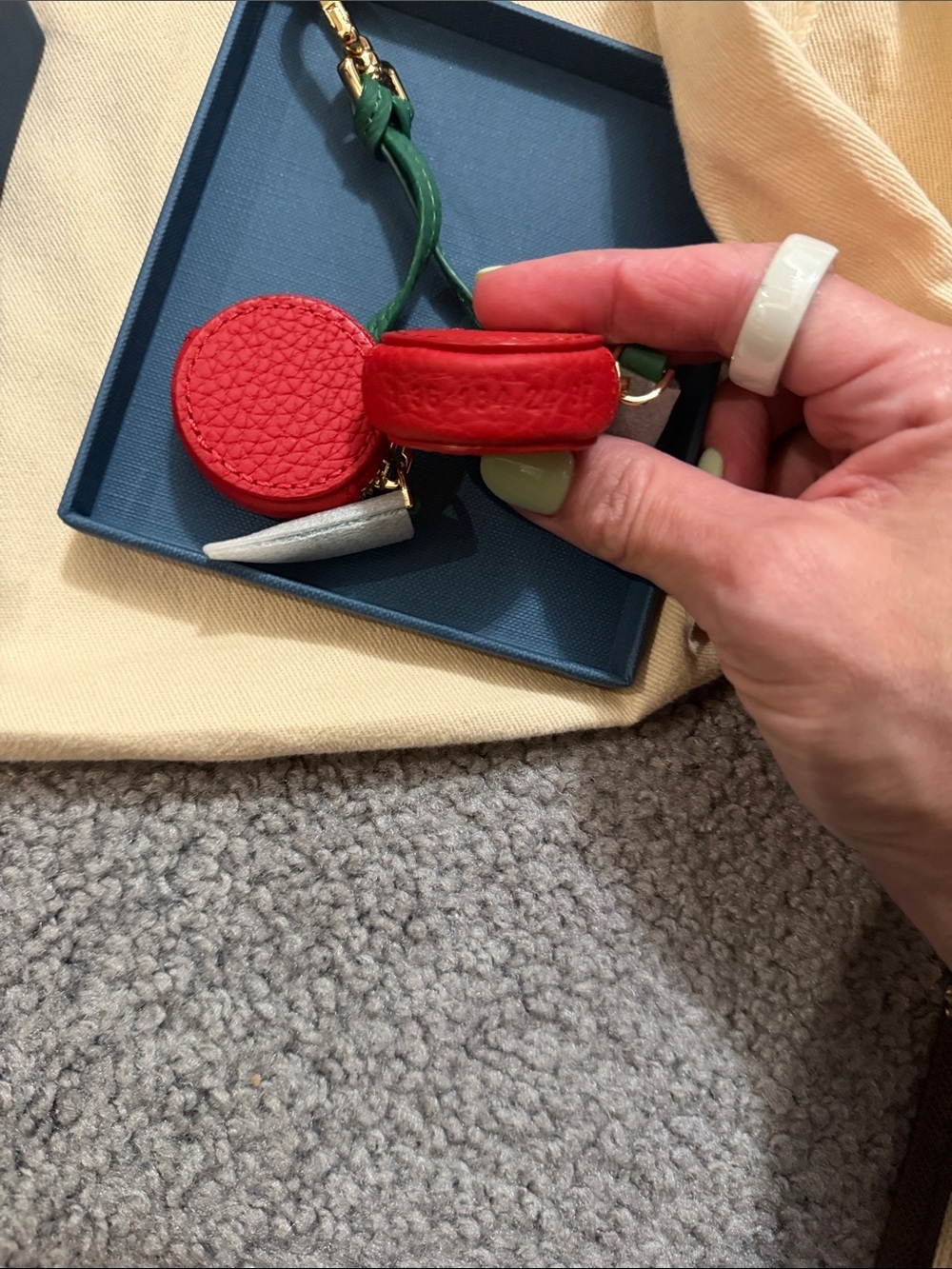 Maison de Sabre SABREMOJI Cherry Airtag Fruit Charm - Picture 6 of 7